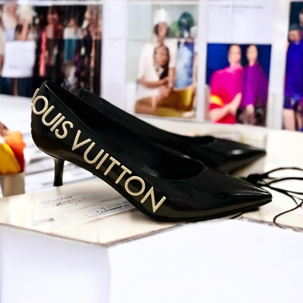 LOUIS VUITTON Call Back Pumpes 'Glossy Black’